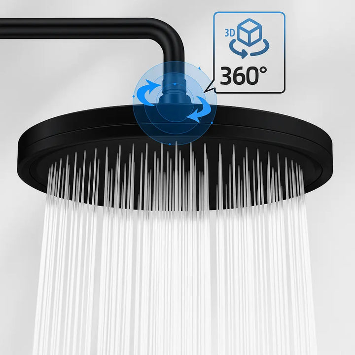 Chuveiro-Para-Banheiro-Clear-Preto-Gira-360