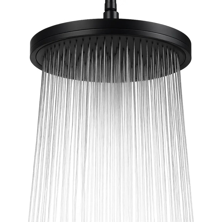 Chuveiro-Para-Banheiro-Clear-Preto-Luxo