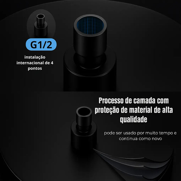 Chuveiro-Para-Banheiro-Clear-Preto