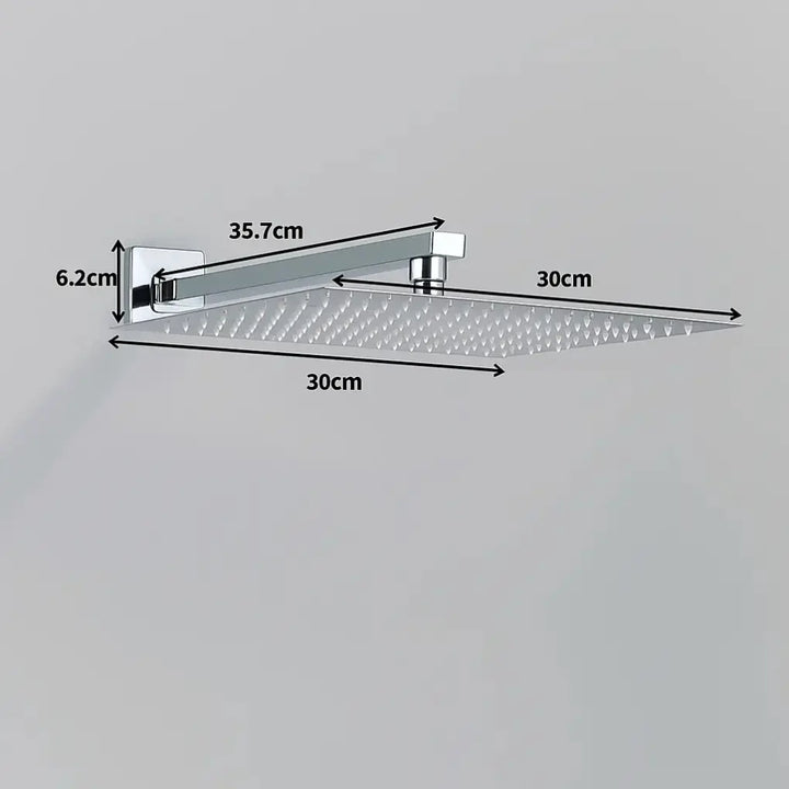Chuveiro-Para-Banheiro-Delux-Prata-Detalhes