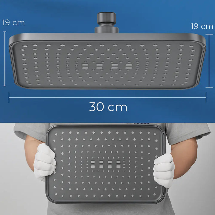 Chuveiro-Para-Banheiro-Edition-Cinza-Jato-Grande