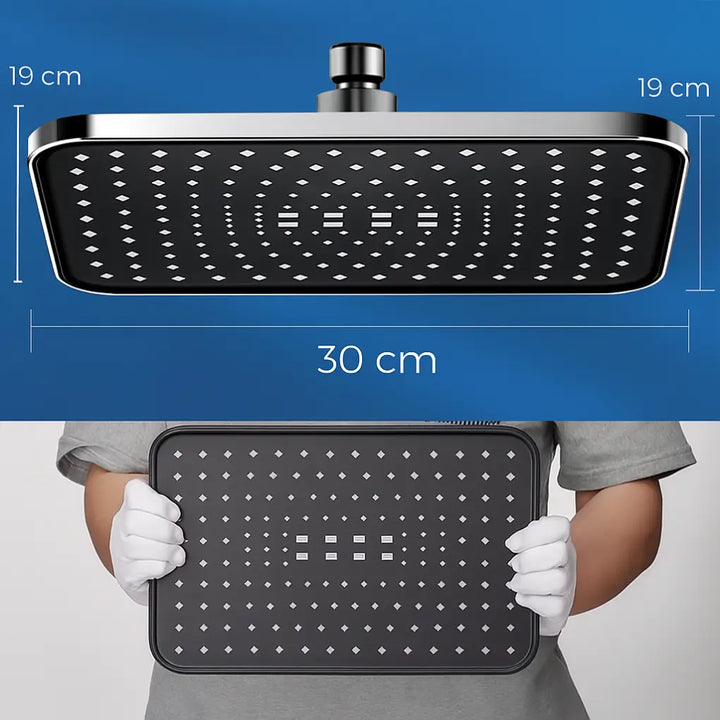 Chuveiro-Para-Banheiro-Edition-Prata-Tamanho