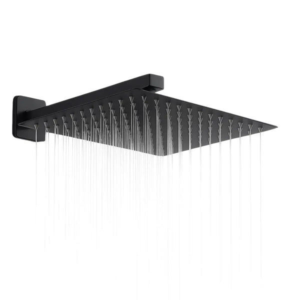 Chuveiro Para Banheiro Delux Preto