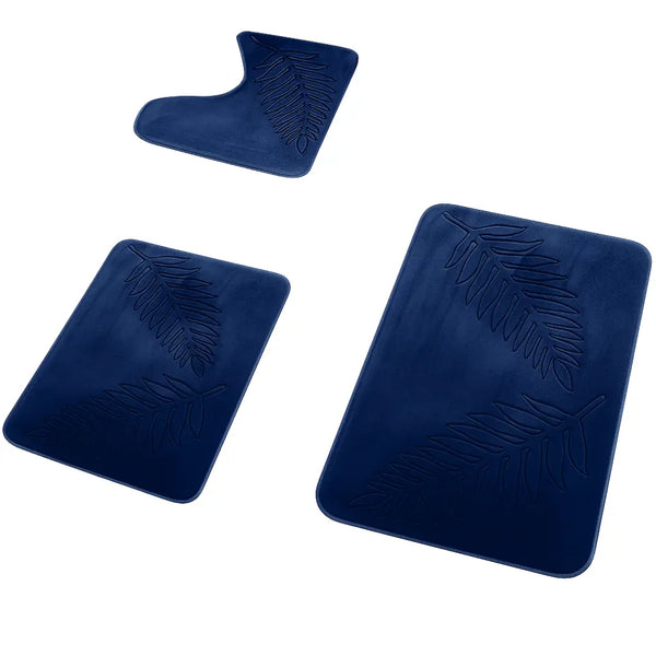 Kit Tapete Para Banheiro Ruka Azul