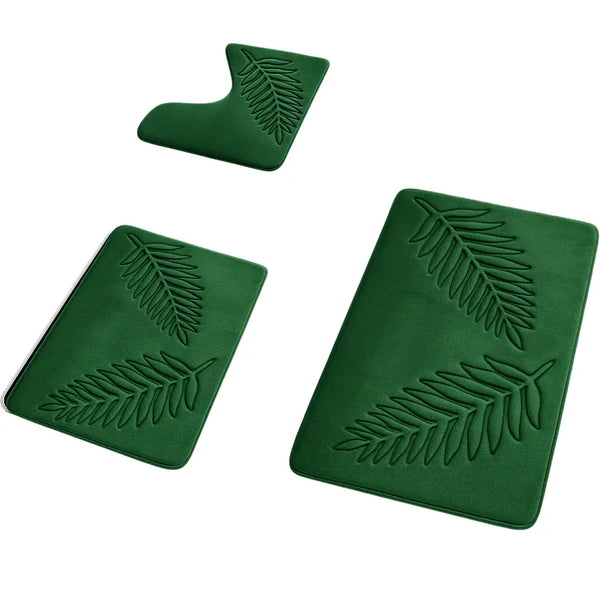 Kit Tapete Para Banheiro Ruka Verde