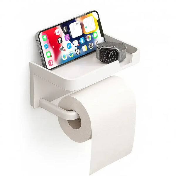 Porta Papel Higiênico Zuno Branco