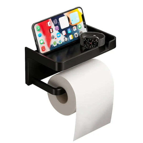 Porta-Papel-Higienico-Zuno-Preto-Para-Parede