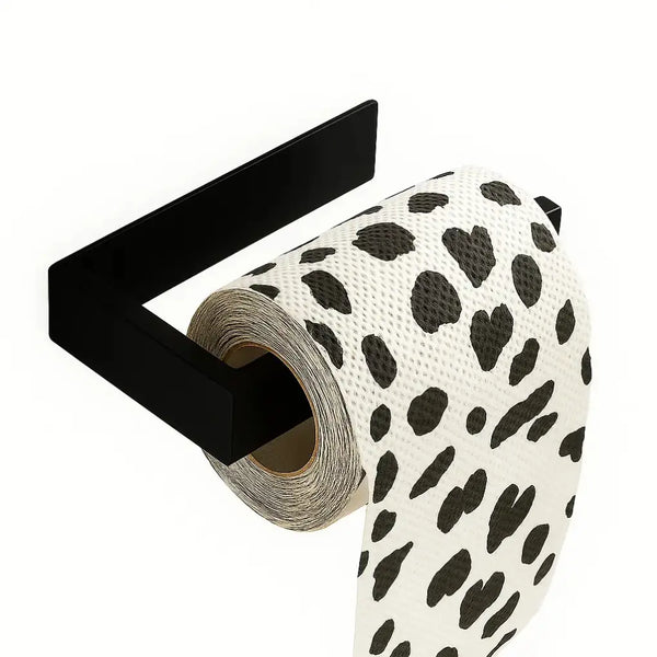 Porta-Papel-Higienico-para-Banheiro-Slim-Preto-Facil-de-Usar
