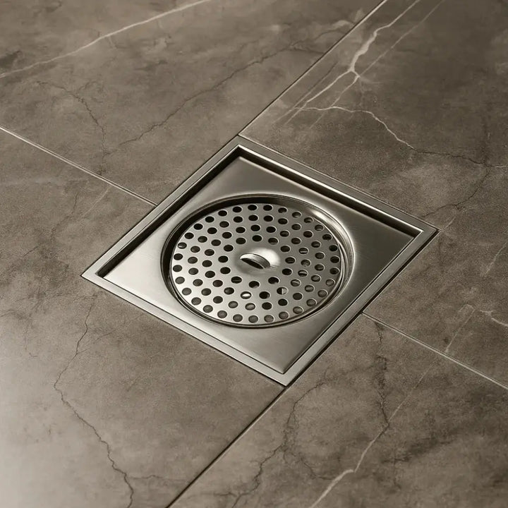 Ralo-para-Banheiro-Aqua-Prata-Escoamento-Rapido