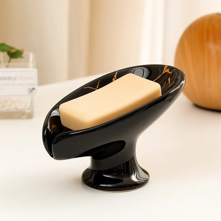 Saboneteira-Para-Banheiro-Ceramica-Preta-Premium