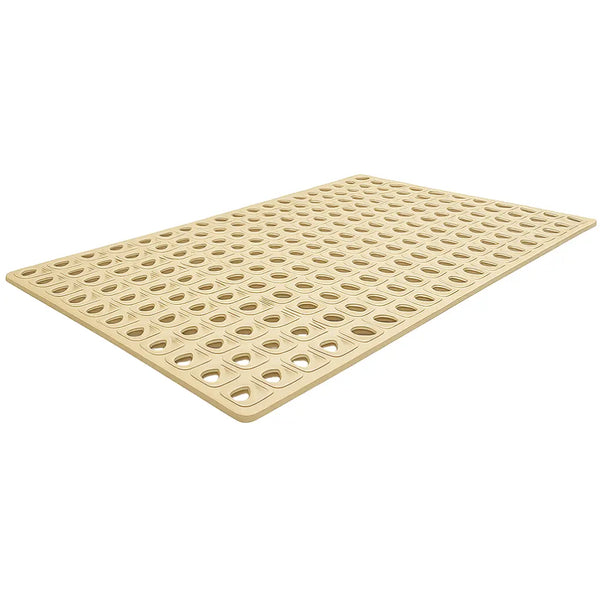 Tapete Para Banheiro Pvc Vacum Cáqui