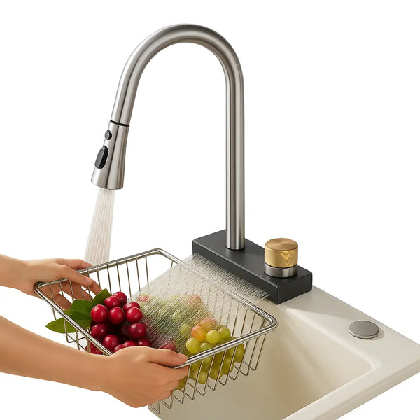 Torneira-Gourmet-Deck-Cinza-Acabamento-Qualidade-Premium