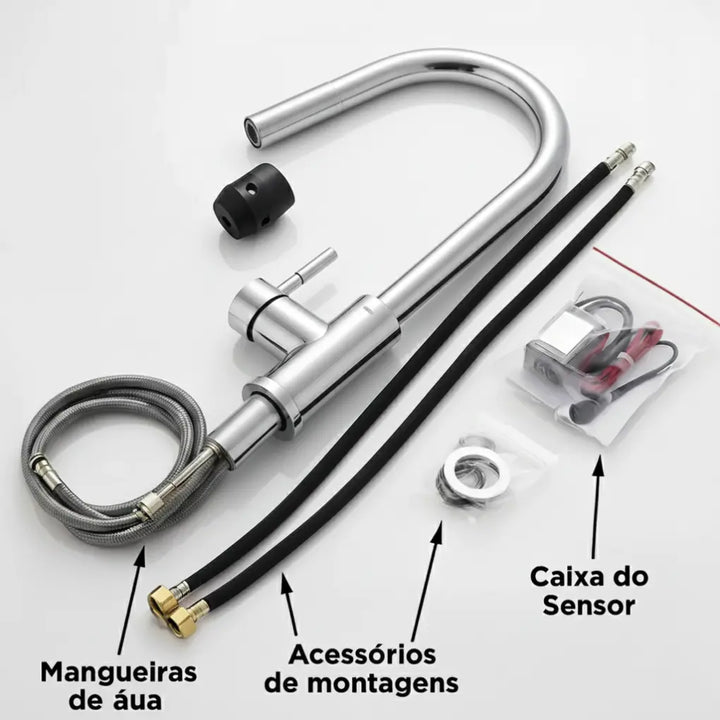 Torneira-Gourmet-Sense-Cromada-Premium-Acabamento-Luxo