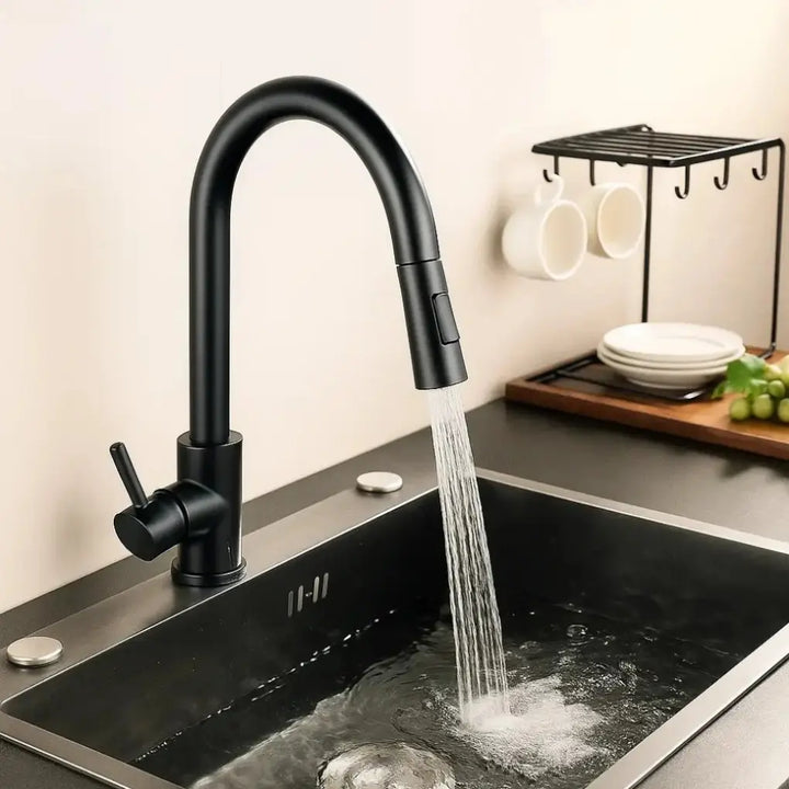 Torneira-Gourmet-Sense-Preta-Alta-Qualidade