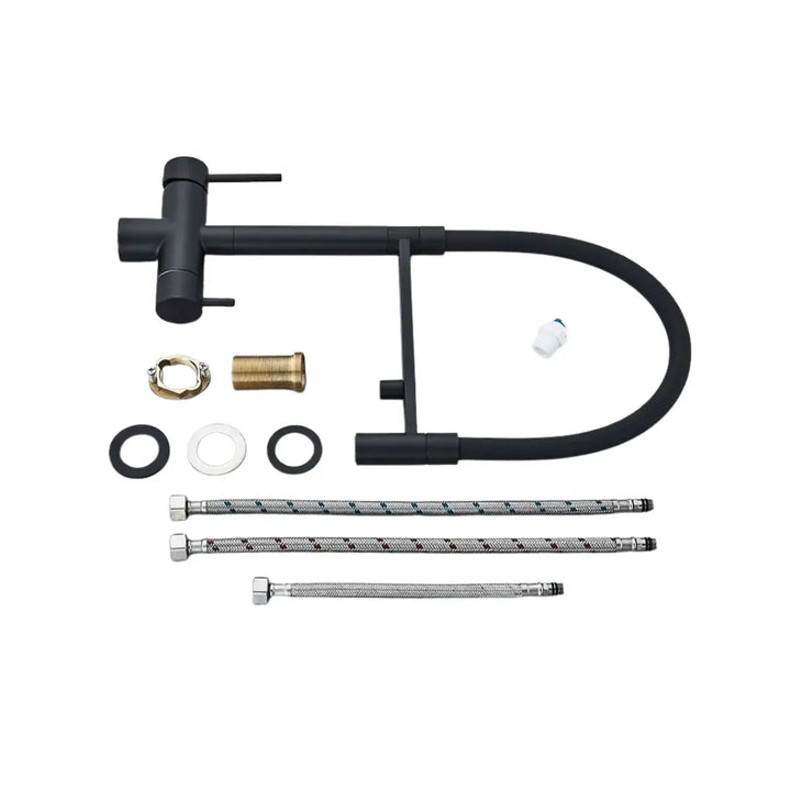 Torneira-Gourmet-Shine-Preta-Estilo-Contemporaneo