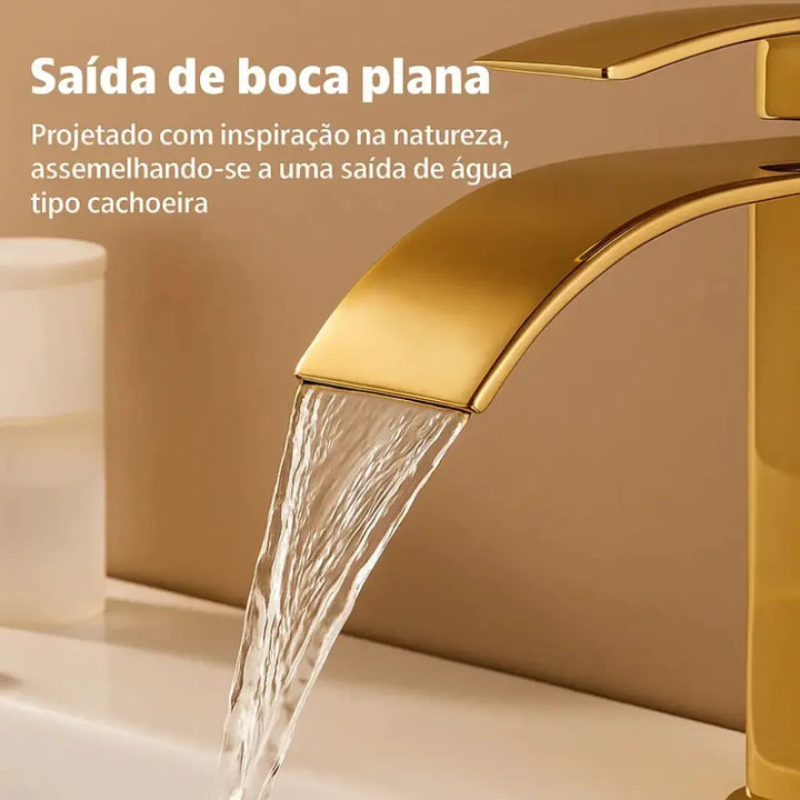 Torneira-Para-Banheiro-Aurea-Dourada-Estilo-Minimalista-Elegante