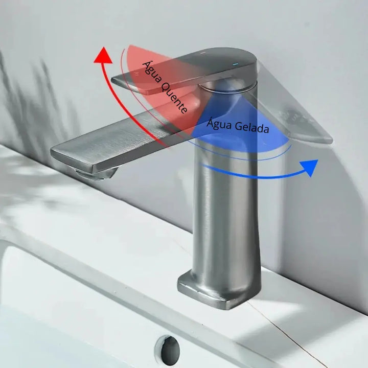 Torneira-Para-Banheiro-Iron-Cinza-Design-Moderno