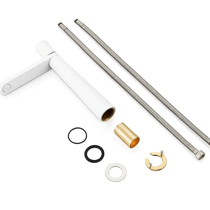 Torneira-Para-Banheiro-Lumea-Branca-Estilo-Contemporaneo-Para-Banheiros